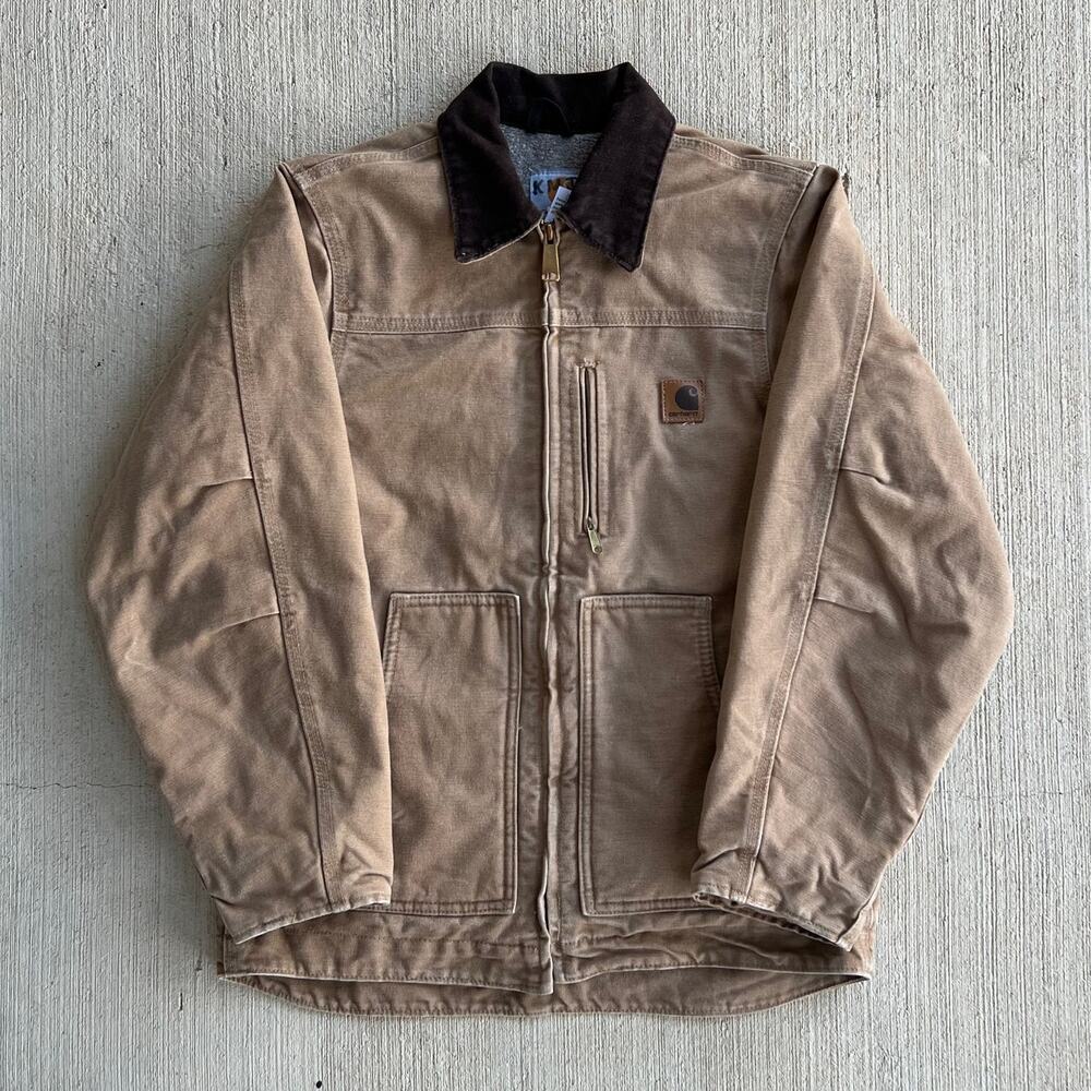 Carhartt YOUTH YC61 CML brown chore work wear jacket